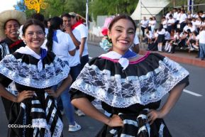 Recibimiento de la Antorcha de la Unión Centroamericana