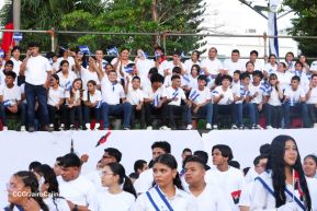 Recibimiento de la Antorcha de la Unión Centroamericana