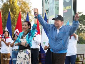 Recibimiento de la Antorcha de la Unión Centroamericana
