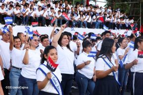 Recibimiento de la Antorcha de la Unión Centroamericana