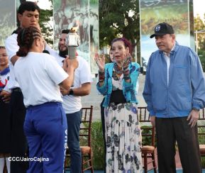 Recibimiento de la Antorcha de la Unión Centroamericana