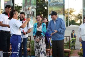 Recibimiento de la Antorcha de la Unión Centroamericana