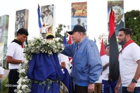 Recibimiento de la Antorcha de la Unión Centroamericana