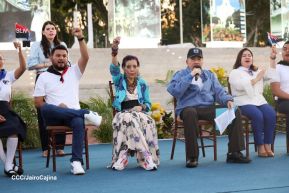 Recibimiento de la Antorcha de la Unión Centroamericana
