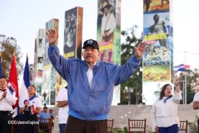Recibimiento de la Antorcha de la Unión Centroamericana