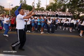 Recibimiento de la Antorcha de la Unión Centroamericana