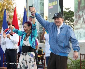 Recibimiento de la Antorcha de la Unión Centroamericana