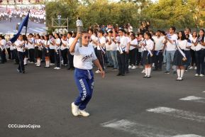 Recibimiento de la Antorcha de la Unión Centroamericana