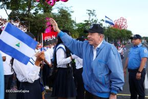 Recibimiento de la Antorcha de la Unión Centroamericana