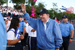Recibimiento de la Antorcha de la Unión Centroamericana