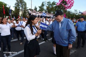 Recibimiento de la Antorcha de la Unión Centroamericana