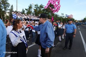 Recibimiento de la Antorcha de la Unión Centroamericana