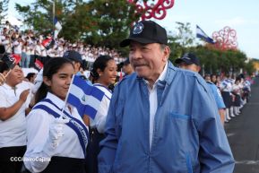 Recibimiento de la Antorcha de la Unión Centroamericana