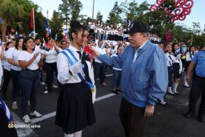 Recibimiento de la Antorcha de la Unión Centroamericana
