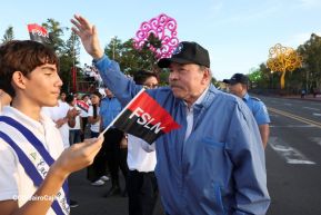 Recibimiento de la Antorcha de la Unión Centroamericana