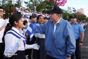 Recibimiento de la Antorcha de la Unión Centroamericana