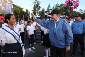 Recibimiento de la Antorcha de la Unión Centroamericana
