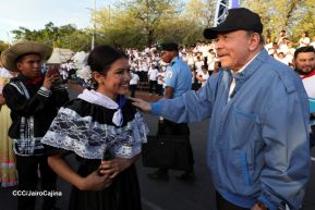 Recibimiento de la Antorcha de la Unión Centroamericana