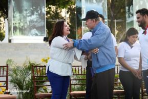 Recibimiento de la Antorcha de la Unión Centroamericana