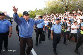 Recibimiento de la Antorcha de la Unión Centroamericana