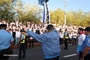 Recibimiento de la Antorcha de la Unión Centroamericana