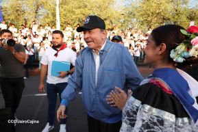 Recibimiento de la Antorcha de la Unión Centroamericana