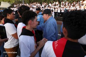 Recibimiento de la Antorcha de la Unión Centroamericana