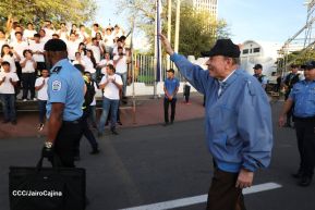Recibimiento de la Antorcha de la Unión Centroamericana