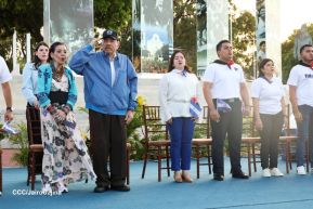 Recibimiento de la Antorcha de la Unión Centroamericana