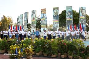 Recibimiento de la Antorcha de la Unión Centroamericana