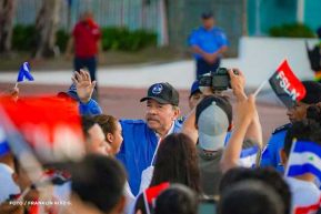 Recibimiento de la Antorcha de la Unión Centroamericana