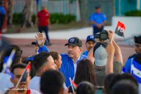 Recibimiento de la Antorcha de la Unión Centroamericana