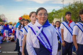 Recibimiento de la Antorcha de la Unión Centroamericana