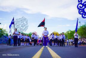 Recibimiento de la Antorcha de la Unión Centroamericana