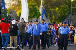 Recibimiento de la Antorcha de la Unión Centroamericana