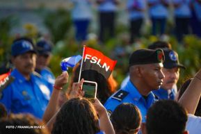 Recibimiento de la Antorcha de la Unión Centroamericana