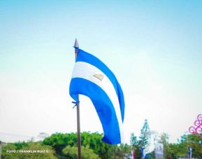 Recibimiento de la Antorcha de la Unión Centroamericana