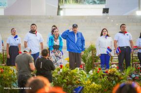 Recibimiento de la Antorcha de la Unión Centroamericana