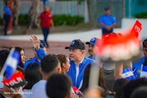Recibimiento de la Antorcha de la Unión Centroamericana