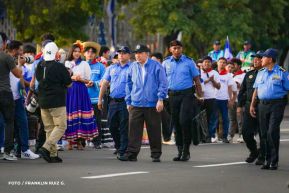 Recibimiento de la Antorcha de la Unión Centroamericana