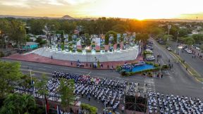 Recibimiento de la Antorcha de la Unión Centroamericana