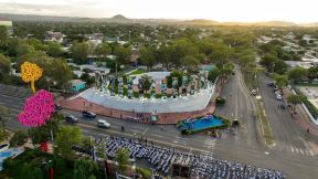 Recibimiento de la Antorcha de la Unión Centroamericana