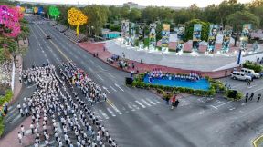 Recibimiento de la Antorcha de la Unión Centroamericana