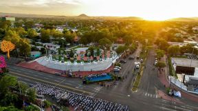 Recibimiento de la Antorcha de la Unión Centroamericana