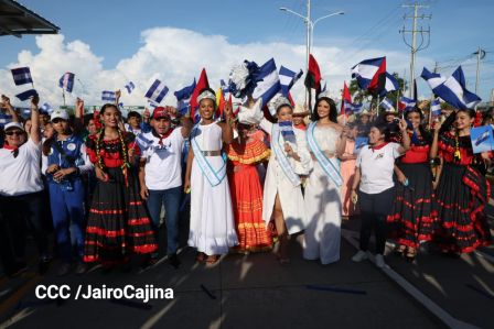Gobierno de Rosario y Daniel entregan a las familias Primer Tramo de la Pista Héroes de La Insurrección