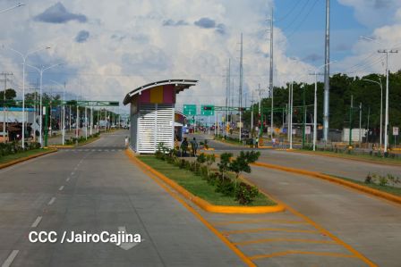 Gobierno de Rosario y Daniel entregan a las familias Primer Tramo de la Pista Héroes de La Insurrección