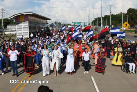 Gobierno de Rosario y Daniel entregan a las familias Primer Tramo de la Pista Héroes de La Insurrección
