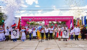 Juventud Heroica entrega a las familias nicaragüenses el nuevo Hospital Dr. Óscar Danilo Rosales en León