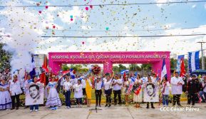 Juventud Heroica entrega a las familias nicaragüenses el nuevo Hospital Dr. Óscar Danilo Rosales en León