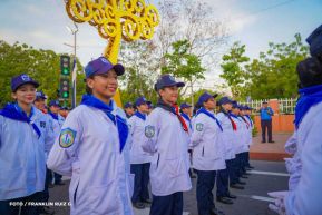 Desfile Policial “Unidad, Fuerza y Victorias” en la Avenida de Bolívar a Chávez